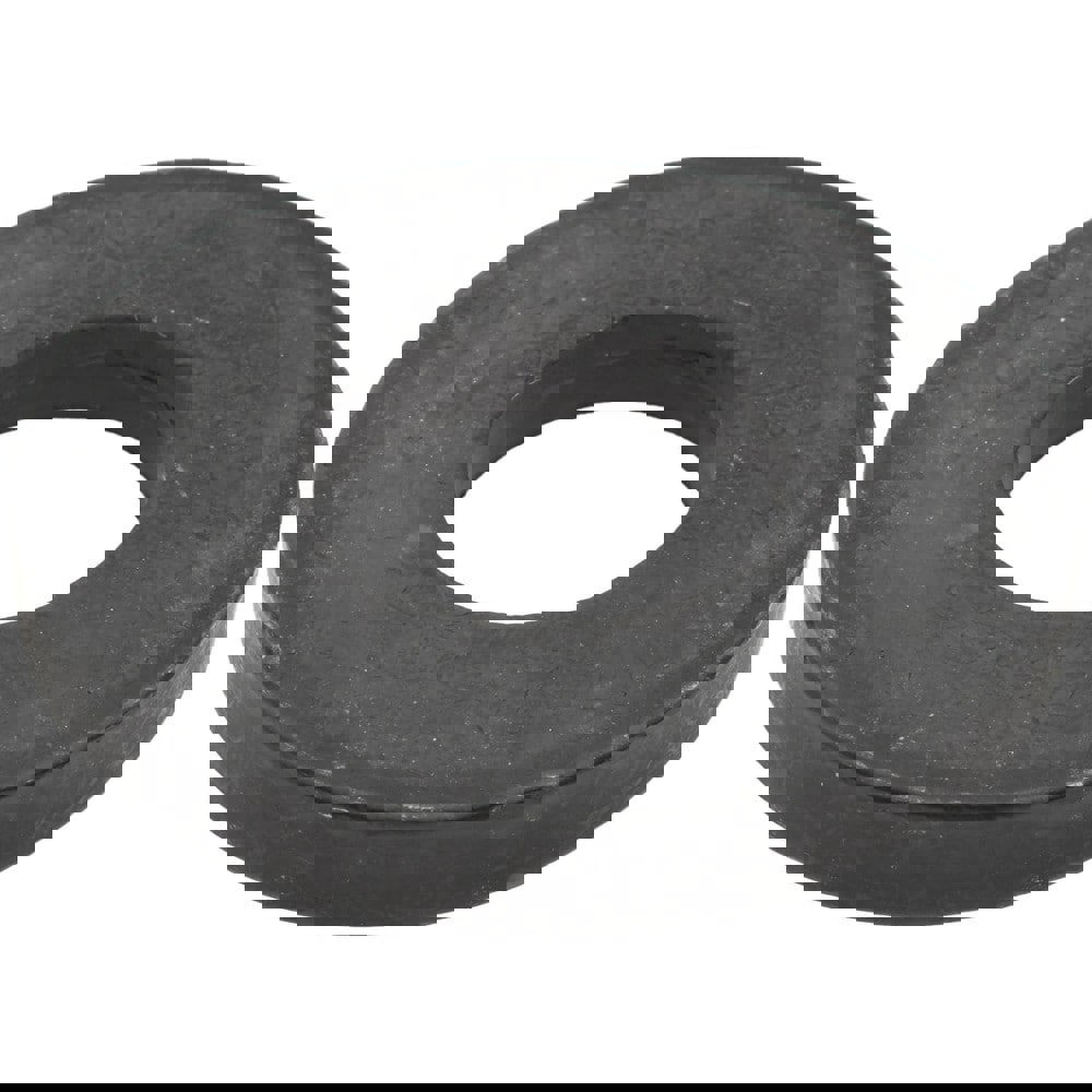 M30 Screw Standard Flat Washer: Steel, Black Phosphate Finish